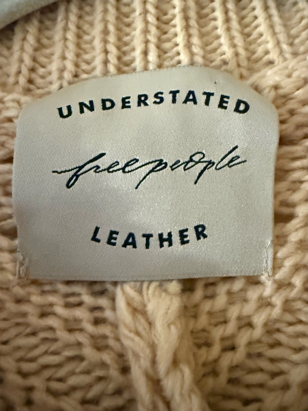 Free People Eyelet Knit Poncho - Picture 3 of 6